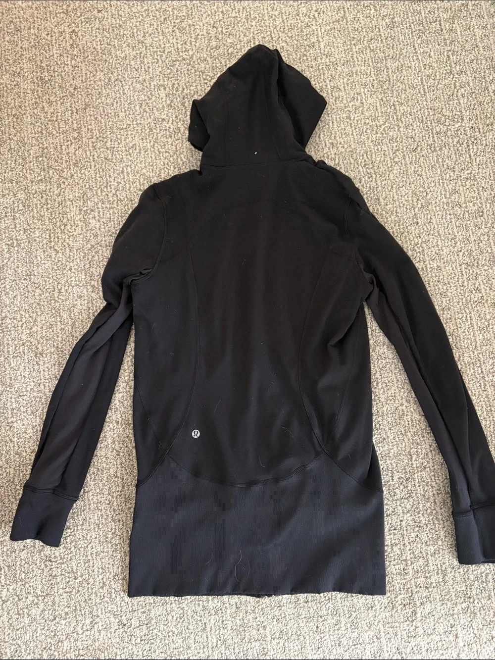 Lululemon Black Full-Zip Hooded Jacket